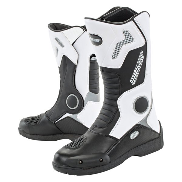 Joe Rocket® - Ballistic Touring Men's Boots (US 07, White)