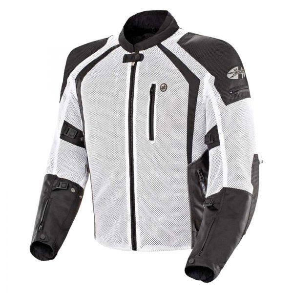 Joe Rocket® - Phoenix Ion Mesh Men's Textile Jacket (Small, White)