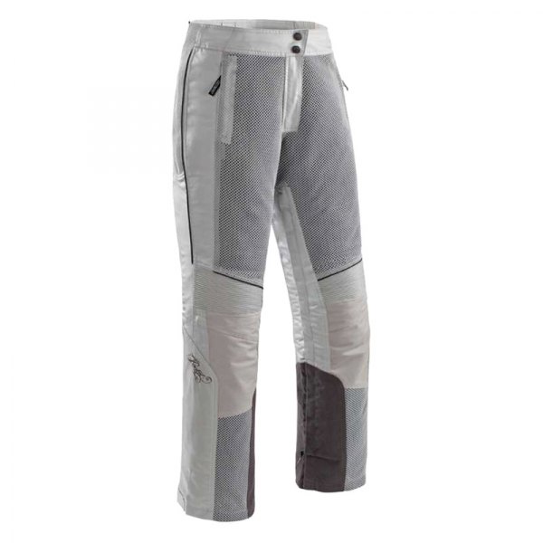 Joe Rocket® - Cleo Elite Mesh Women's Textile Pants (Medium, Silver)