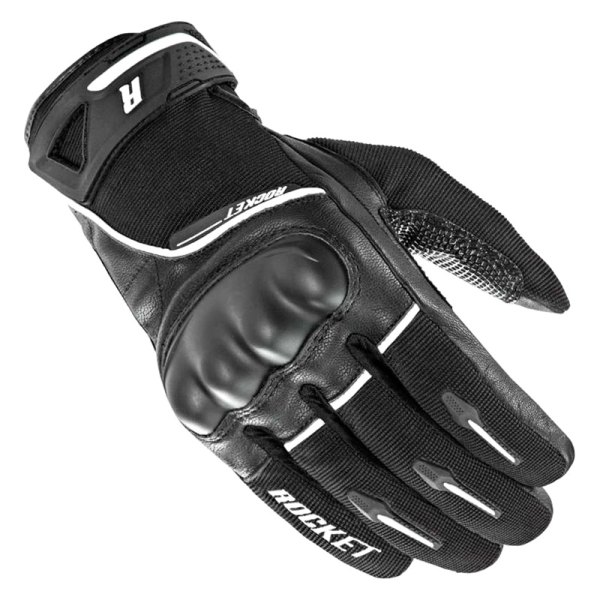 Joe Rocket® - Super Moto Men's Gloves (Small, Black/White)