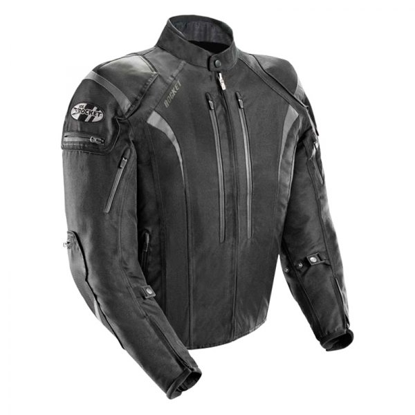 Joe Rocket® - Atomic 5.0 Men's Textile Jacket (Small, Black/Black)