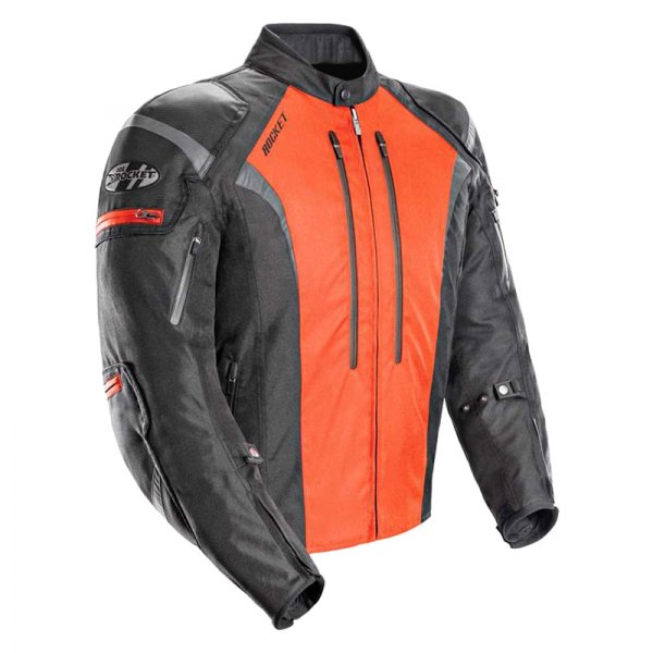 Joe Rocket® - Atomic 5.0 Men's Textile Jacket (Medium, Black/Orange)