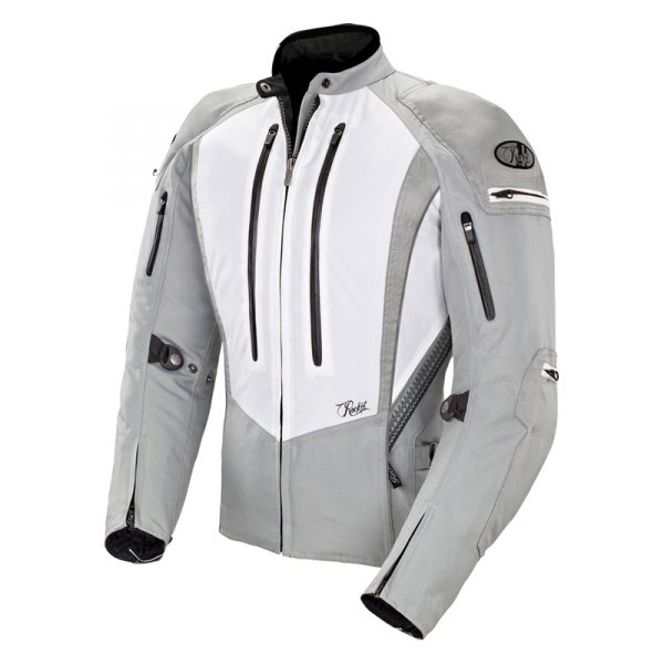 Joe Rocket® - Atomic 5.0 Women's Textile Jacket (Medium, White/Silver)
