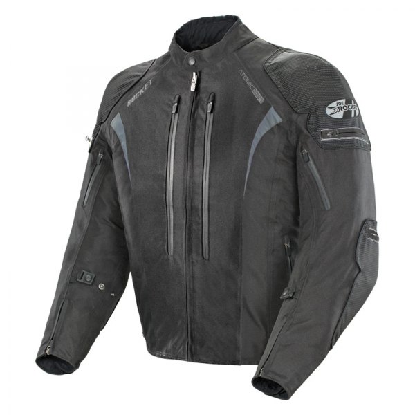 Joe Rocket® - Atomic Ion Men's Textile Jacket (Medium, Black/Black)