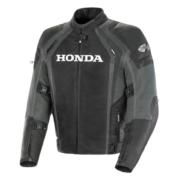 Joe Rocket® - Honda VFR Mesh Men's Textile Jacket (Large, Black/Gun Metal)