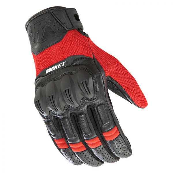Joe Rocket® - Phoenix 5.1 Men's Gloves (Large, Red/Black)