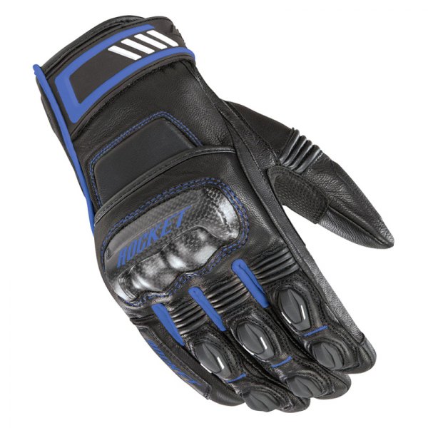 Joe Rocket® - Highside Men's Gloves (Small, Black/Blue)
