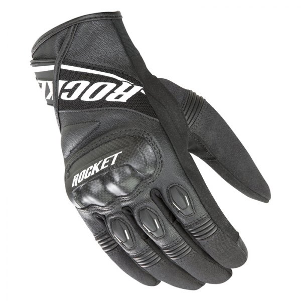 Joe Rocket® - V-Sport Men's Gloves (Medium, Black/White)