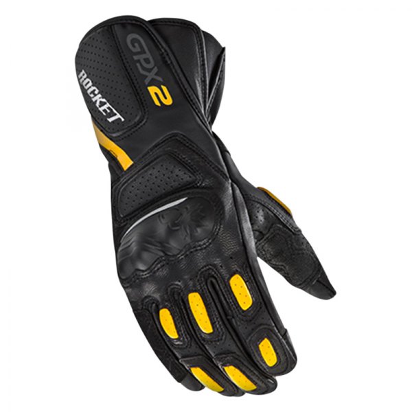 Joe Rocket® - GPX 2.0 Gloves (Small, Black/Yellow/White)
