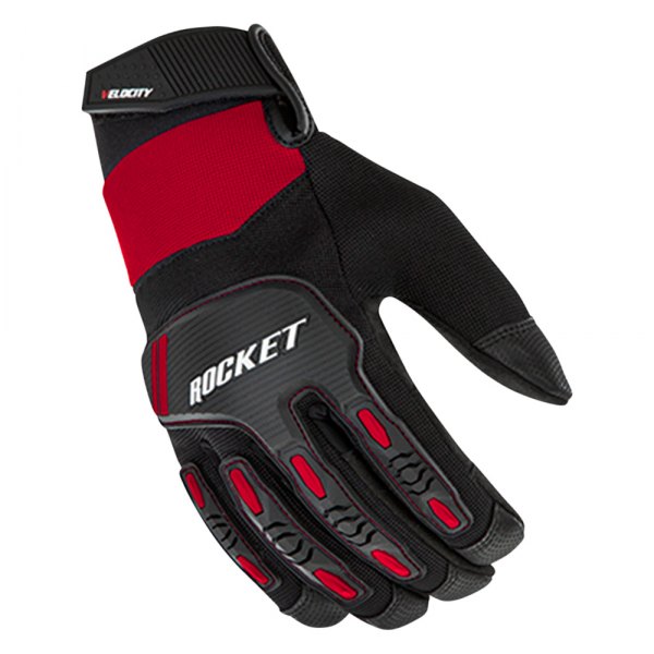 Joe Rocket® - Velocity 3.0 Gloves (Medium, Red/Black)