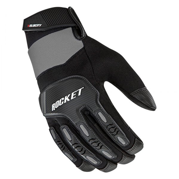 Joe Rocket® - Velocity 3.0 Gloves (Medium, Silver/Black)