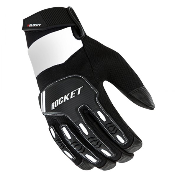 Joe Rocket® - Velocity 3.0 Gloves (Medium (Tall), White/Black)