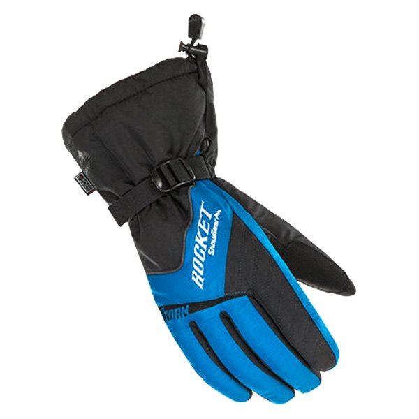 Joe Rocket® - Storm Men's Gloves (Large, Blue/Black)