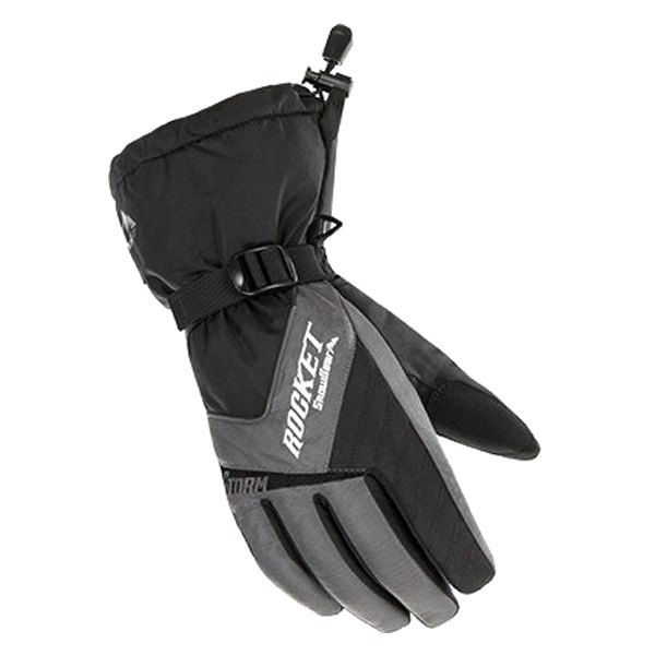 Joe Rocket® - Storm Men's Gloves (Large, Gray/Black)