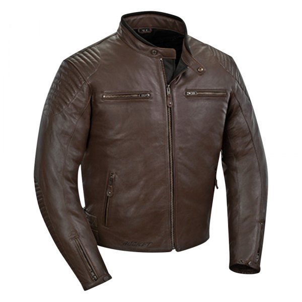 Joe Rocket® - Sprint TT Leather Jacket (Small, Brown)