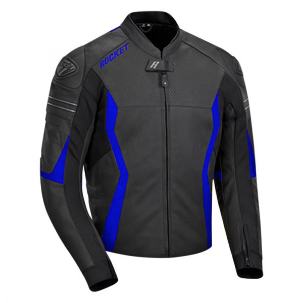 Joe Rocket® - GPX Sport Leather Jacket (42, Black/Blue)