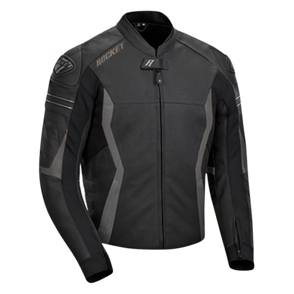Joe Rocket® - GPX Sport Leather Jacket (40, Black/Gray)