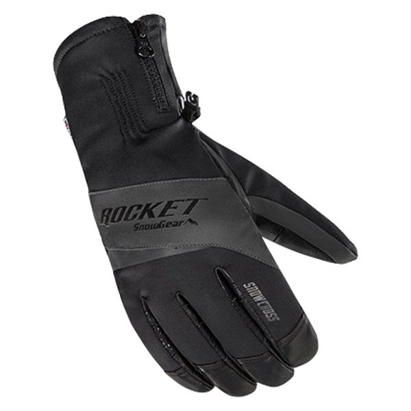 Joe Rocket® - Snowcross Gloves (Small, Black/Gray)