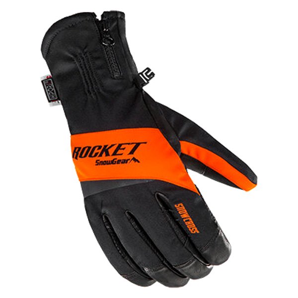 Joe Rocket® - Snowcross Gloves (Small, Black/Orange)