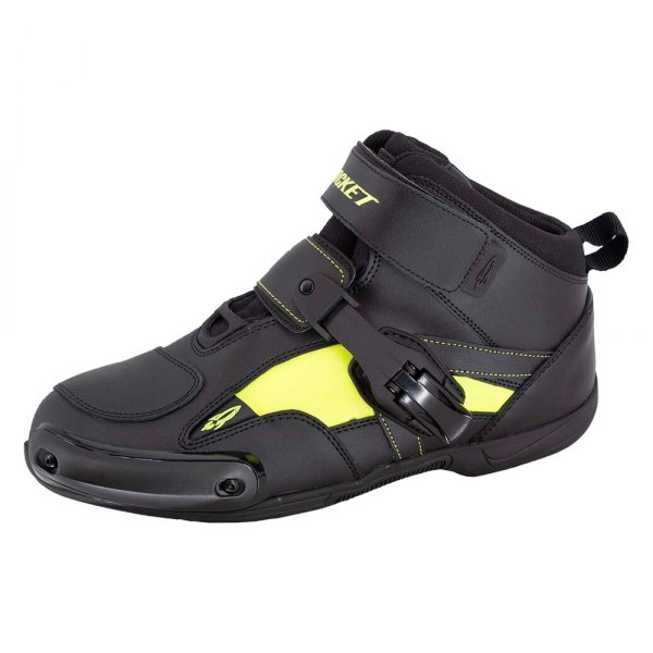 Joe Rocket® - Sector Boots (8, Black/Hi-Viz)