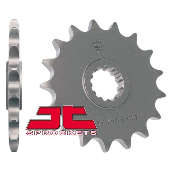 JT Sprockets® - Front Chromoly Steel Alloy Sprocket with Rubber Cushioned
