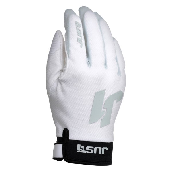 Just 1® - J-Flex Youth Gloves (Medium, White)