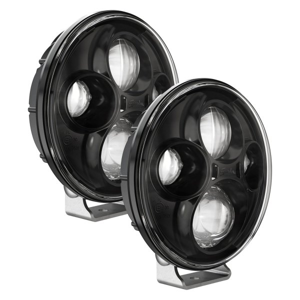 J.W. Speaker® - TS4000 Series Auxiliary 7" 2x57.6W Round Driving Beam LED Lights