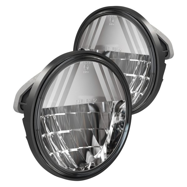 J.W. Speaker® - 6025 Series 4.5" Round Chrome Housing LED Fog Lights