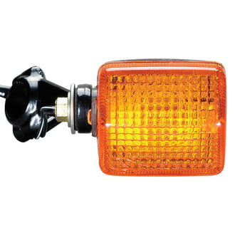 K&S Technologies® - DOT Chrome Aluminum Front Driver Side Turn Signal