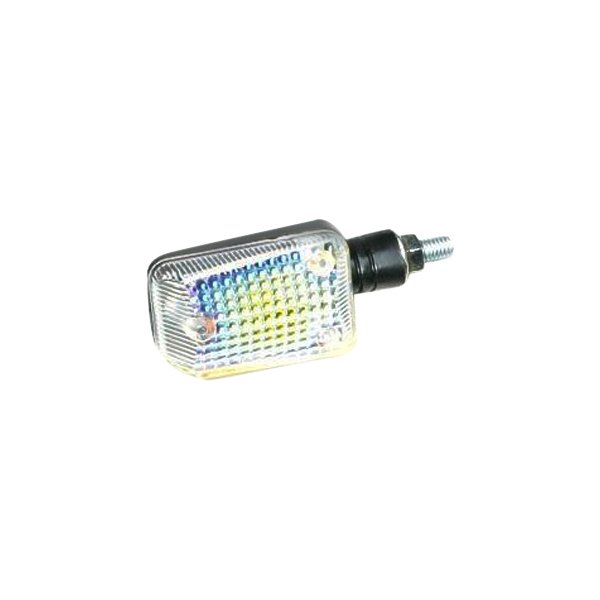 K&S Technologies® - Mini-Stalk Black Marker Lights with Rainbow Lenses