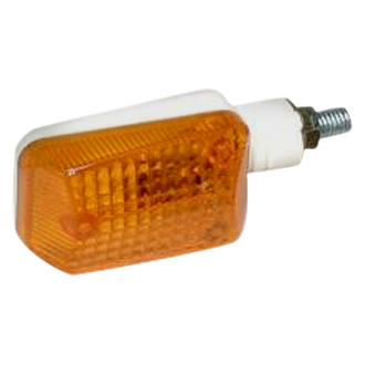 K&S Technologies® - Mini-Stalk White Marker Lights with Amber Lenses