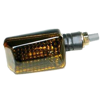 K&S Technologies® - Mini-Stalk Black Marker Lights with Smoke Lenses