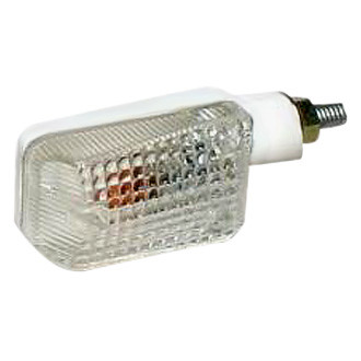 K&S Technologies® - Mini-Stalk White Marker Lights with Clear Lenses