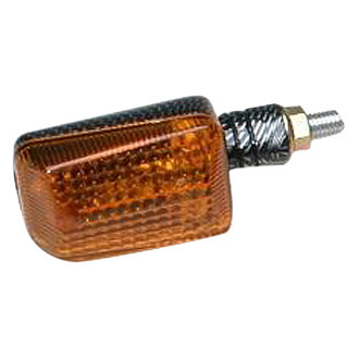 K&S Technologies® - Mini-Stalk Carbon Marker Lights with Amber Lenses