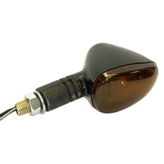 K&S Technologies® - Stalk Black Marker Lights with Smoke Lenses