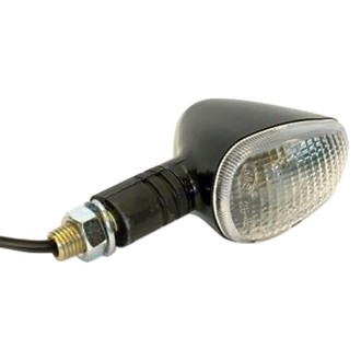K&S Technologies® - Stalk Black Marker Lights with Clear Lenses