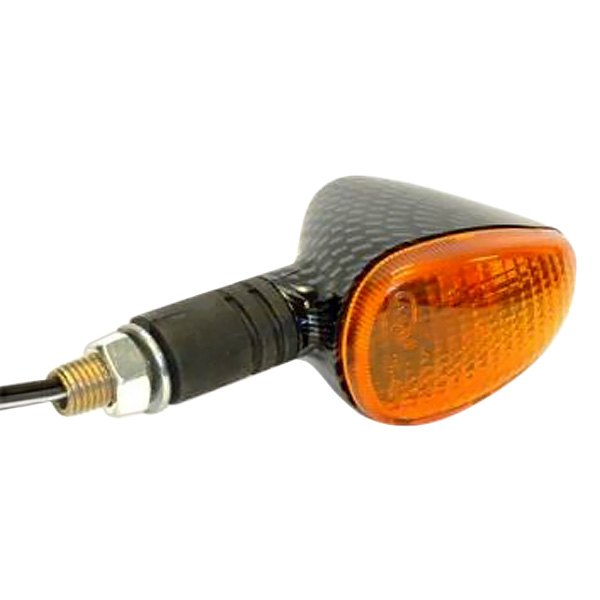 K&S Technologies® - Stalk Carbon Marker Lights with Amber Lenses
