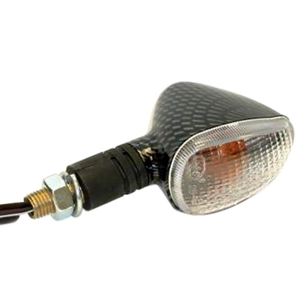 K&S Technologies® - Stalk Carbon Marker Lights with Clear Lenses