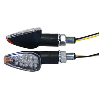 K&S Technologies® - Ultra Mini Stalk Black LED Marker Lights
