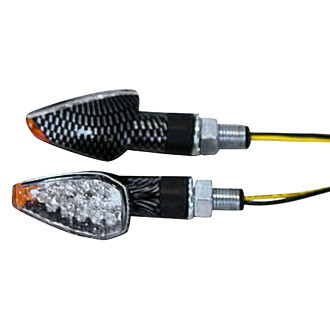 K&S Technologies® - Ultra Mini Stalk Carbon LED Marker Lights