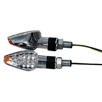K&S Technologies® - Ultra Mini Stalk Chrome LED Marker Lights