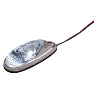 K&S Technologies® - Mini-Flush Chrome LED Marker Lights