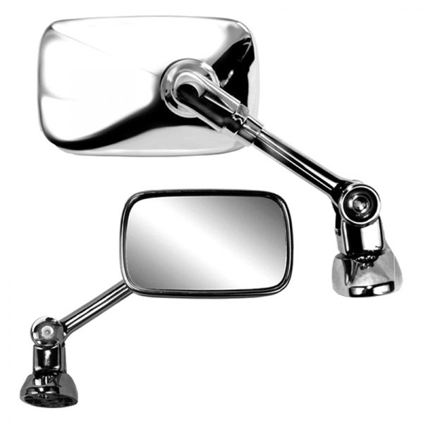 K Source® - Foldaway Left Side Chrome Mirror