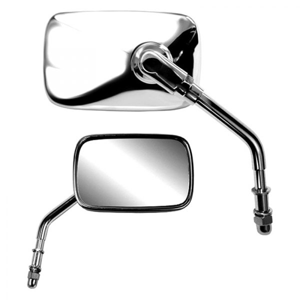 K Source® - Foldaway Left Side Chrome Mirror