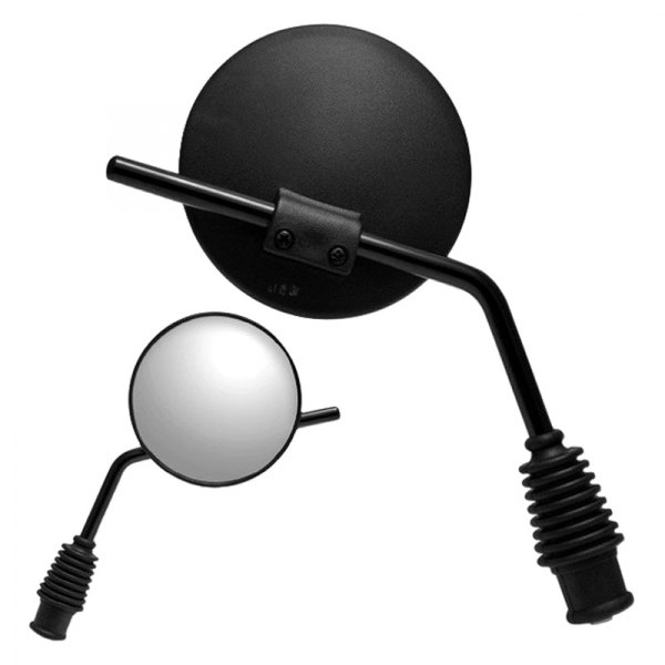 K Source® - Dual Sport Right Side Black Mirror without Automatic Dimming