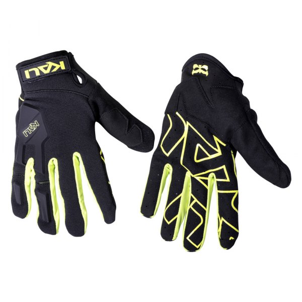 Kali® - Venture Men's Gloves (Small, Black/Lime)