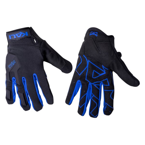 Kali® - Venture Men's Gloves (Large, Black/Blue)