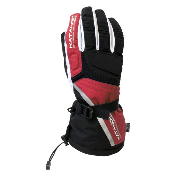 Katahdin Extreme Gear® - Cyclone Snowmobile Men's Gloves (3X-Large, Red)
