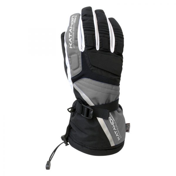 Katahdin Extreme Gear® - Cyclone Snowmobile Men's Gloves (X-Small, Gray)