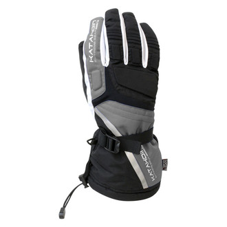 Katahdin Extreme Gear® 84181801 - Cyclone Snowmobile Men's Gloves (X-Small, Gray)